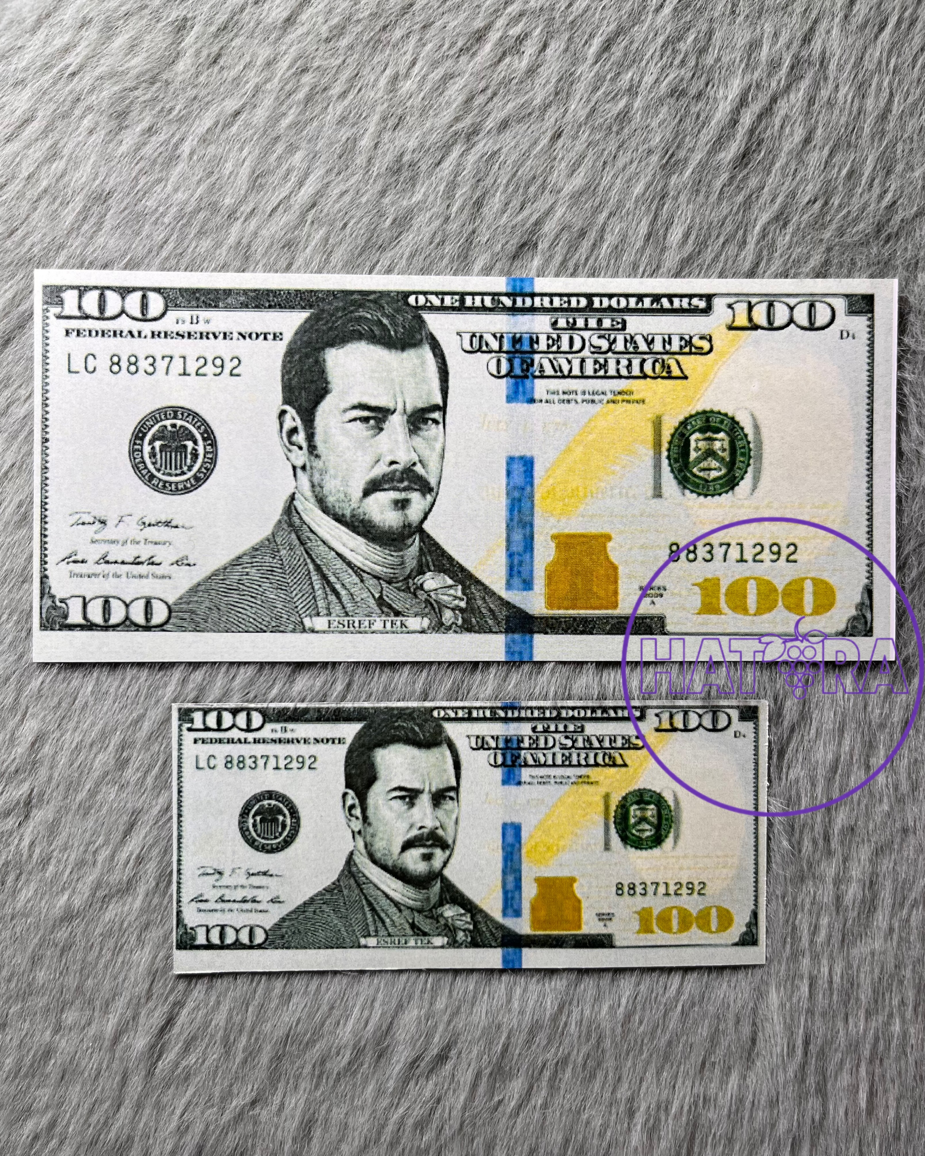 اسکناس دلار اشرف تک